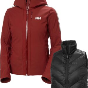 W Avanti 3In1 Softshell Jkt Mars Red