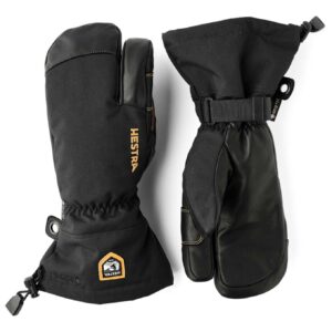 Army Leather Gore-Tex 3-Fingers Black/Black