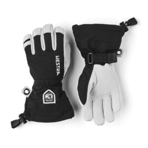 Army Leather Heli Ski Jr. Glove Black
