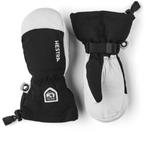 Army Leather Heli Ski Jr. Mitt Black