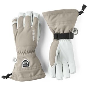 Army Leather Heli Ski Glove Khaki