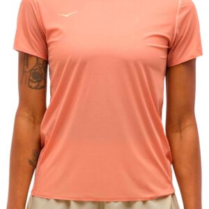 W Airolite Run Short Sleeve Dry Clay