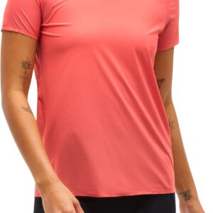 W Airolite Run Short Sleeve Grapefruit