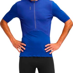M SkyBreeze Short Sleeve Zip Ultramarine