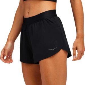 W Race Day Split Short Black