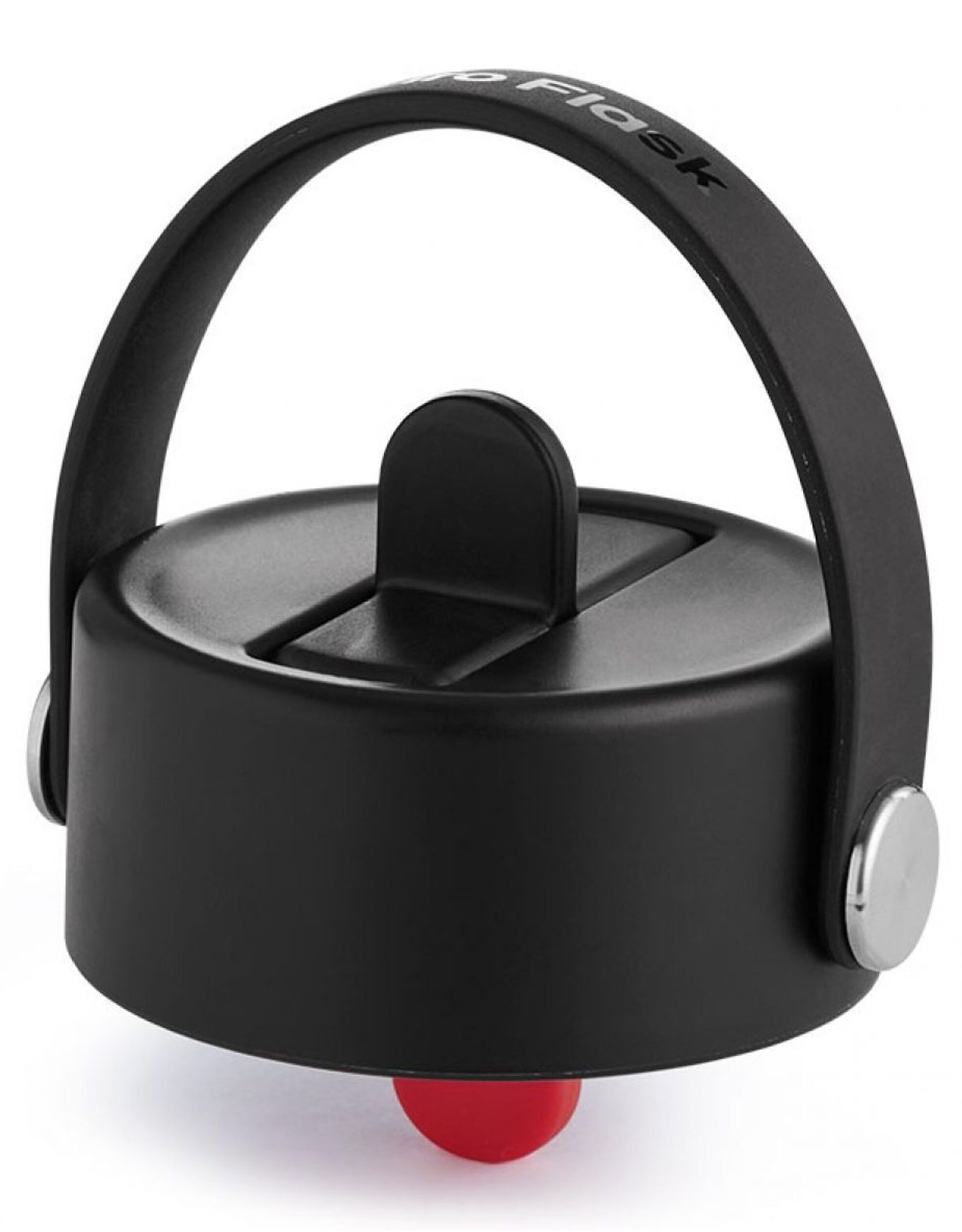 Wide Mouth Flex Straw Cap Black