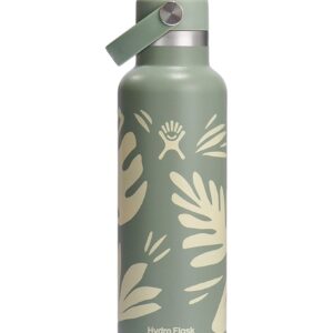 21 Oz Standard Flex Straw Cap Botanical Bliss Agave