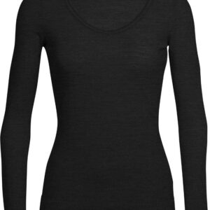 W Merino 150 Siren LS Sweetheart Black