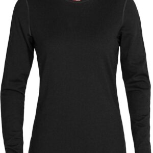 W Merino 260 Tech LS Crewe Black