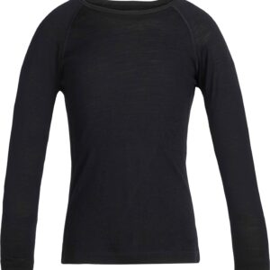 K Merino 200 Oasis LS Crewe Black