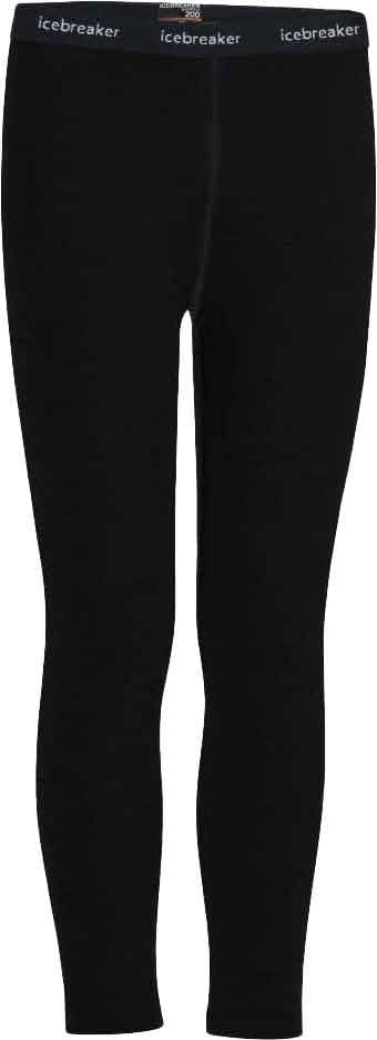 K Merino 200 Oasis Leggings Black