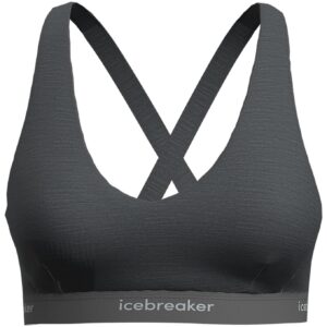 W Merino Blend 125 Cool-Lite Sprite Racerback Bra Gritstone Heather