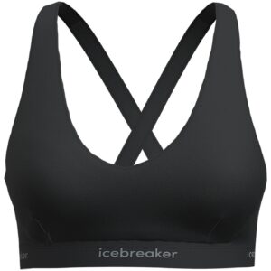 W Merino Blend 125 Cool-Lite Sprite Racerback Bra Black
