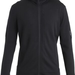 M Merino 260 Quantum LS Zip Hoodie Black