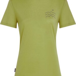 W Merino 125 Cool-Lite Sphere SS Tee Across Olive