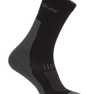 M Merino Hike+ Light Crew Black/Obsidian