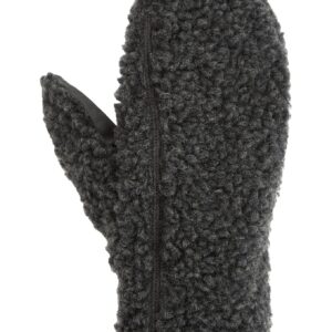 U Merino Blend 960 RealFleece High Pile Mittens Jet Hthr/Obsdn/Blk