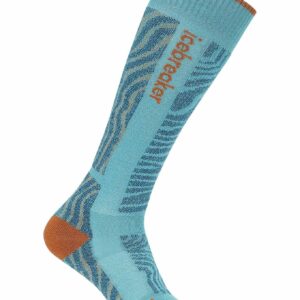 W Merino Blend Ski+ Medium OTC Mountain Contour Hydro/Trail/Atlantis