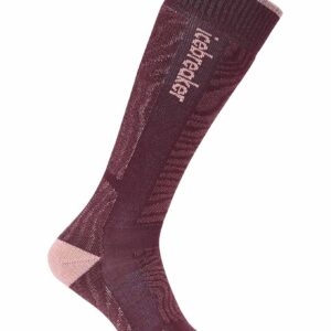 W Merino Blend Ski+ Medium OTC Mountain Contour Java/Blush/Summit