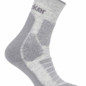 M Merino Hike+ Heavy Crew Blizzard Heather/Alloy