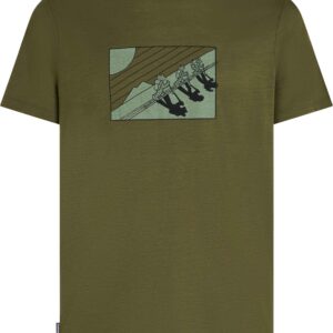 M Merino 150 Tech Lite SS Tee In The Wild Loden