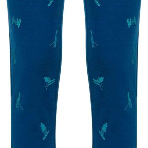 K Merino 200 Oasis Leggings Snow Day Atlantis/Topaz/Aop