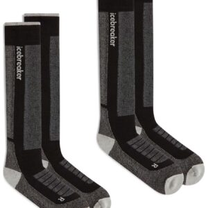 M Merino Blend Ski+ Medium OTC 2 Pack Black/Ether/Graphite