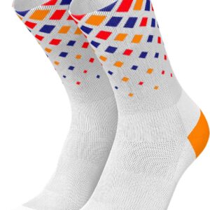 Running Crystals White Purple Orange