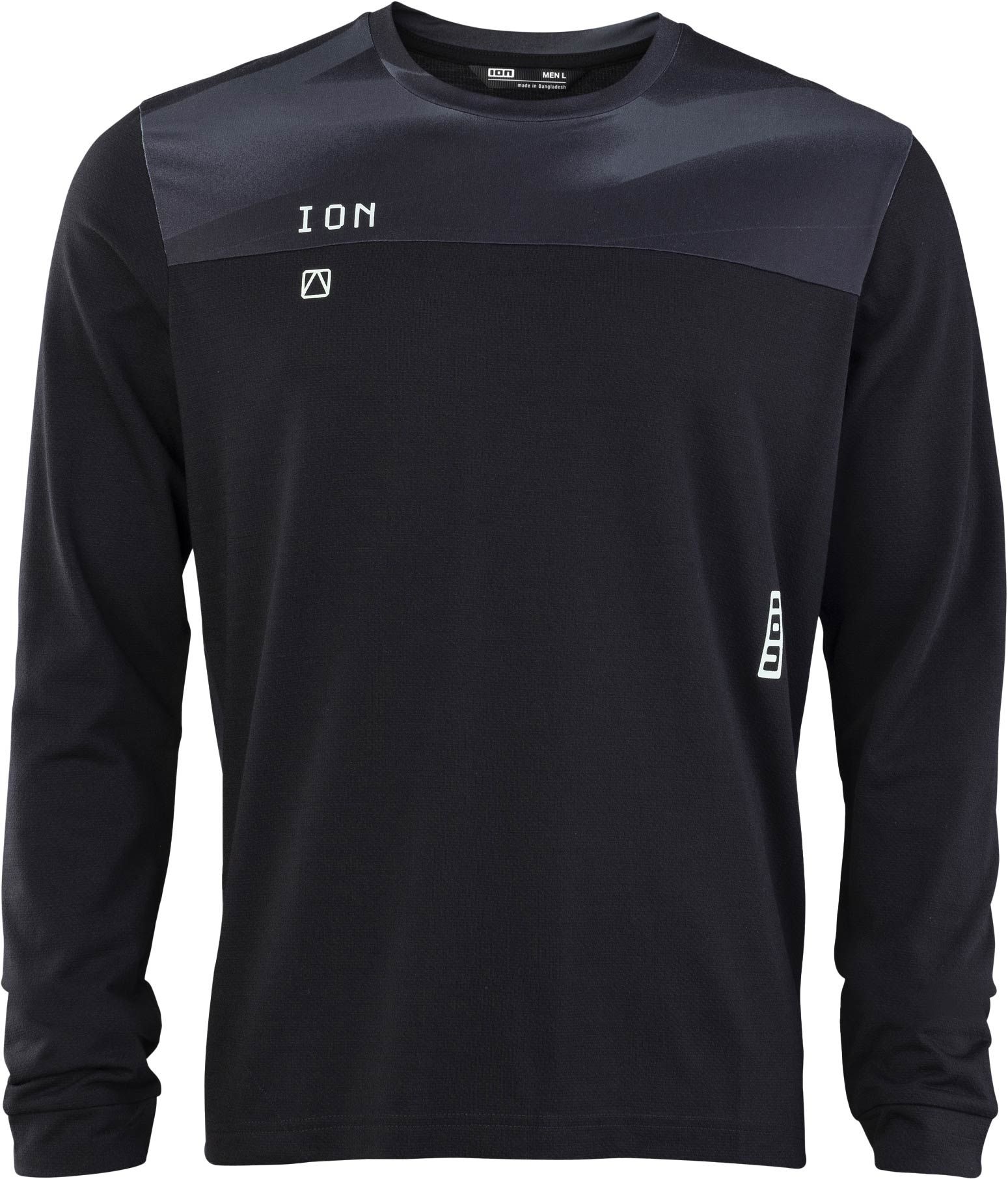 Bike Jersey Traze Amp LS M Black