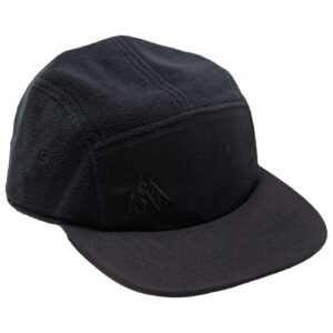 Cap Long Shadow Recycled Fleece Stealth Black