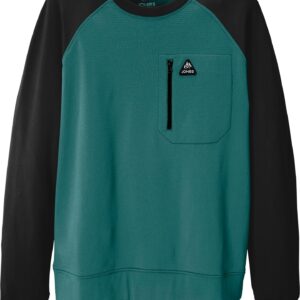 M Flagship Recycled Grid Fleece Atlantic Blue