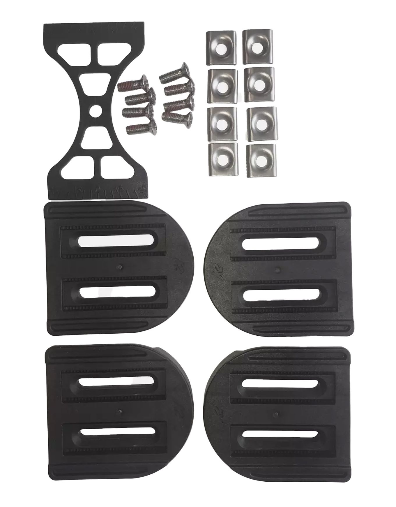 Splitboard Canted Channel Puck Set - Pair