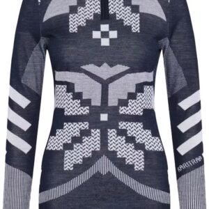 Faith Half-Zip Dark Navy Blue