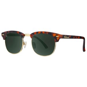 Brooklines Matte Tortoise Shell & Gold