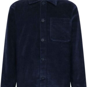 Organic Cotton Corduroy Overshirt Night Sky