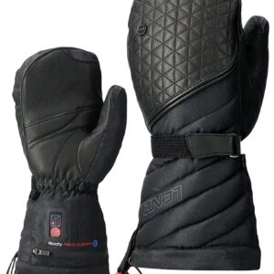 Heat Glove 6.0 Finger Cap Mittens Women Noir