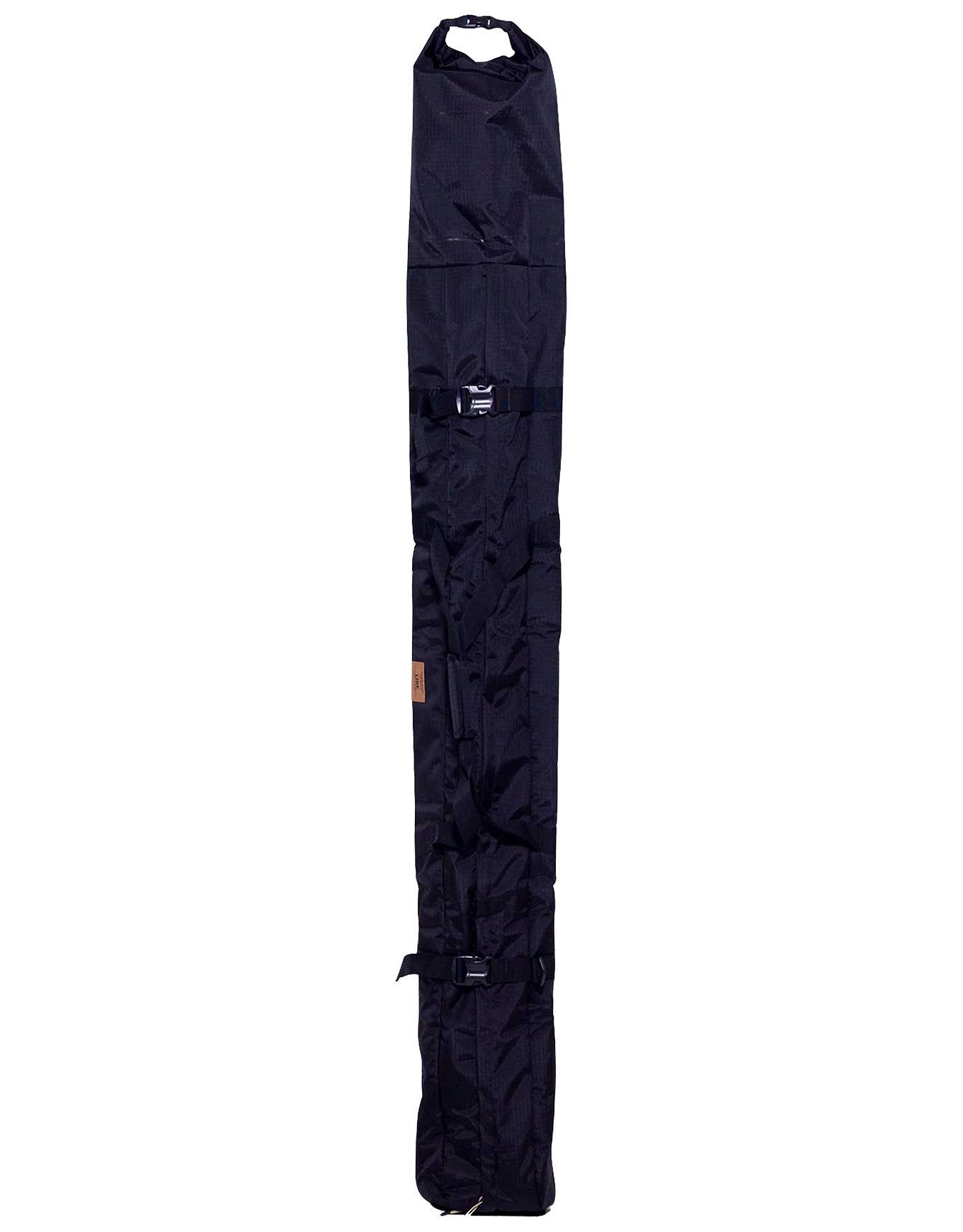Roll Top Carry Ski Bag Black