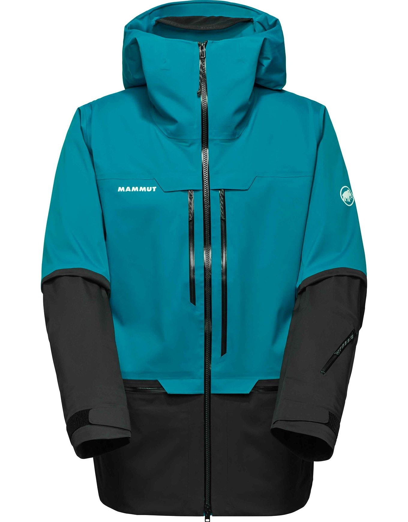 Haldigrat HS Hooded Jacket Men Deep Teal Black