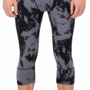 Cascade M Merino Base Layer 3/4 Legging Mtn Pixel Grey