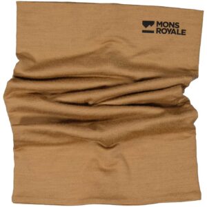 Double Up Merino Neckwarmer Toffee