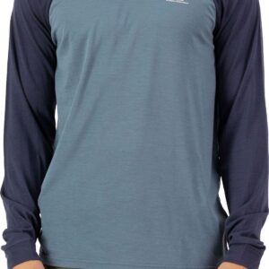 Icon M Merino Raglan Long Sleeve Goblin Blue / Midnight