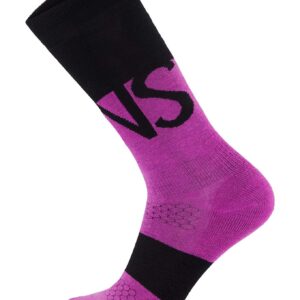 Ultra Cushion Merino Snow Sock Purple Bolt / Black