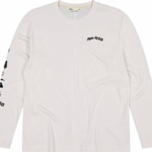 Yonder M Merino Organic Cotton Long Sleeve Vintage White