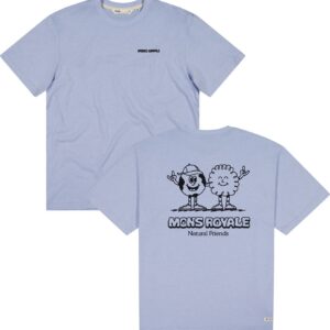 Yonder M Merino Organic Cotton T-Shirt Frost