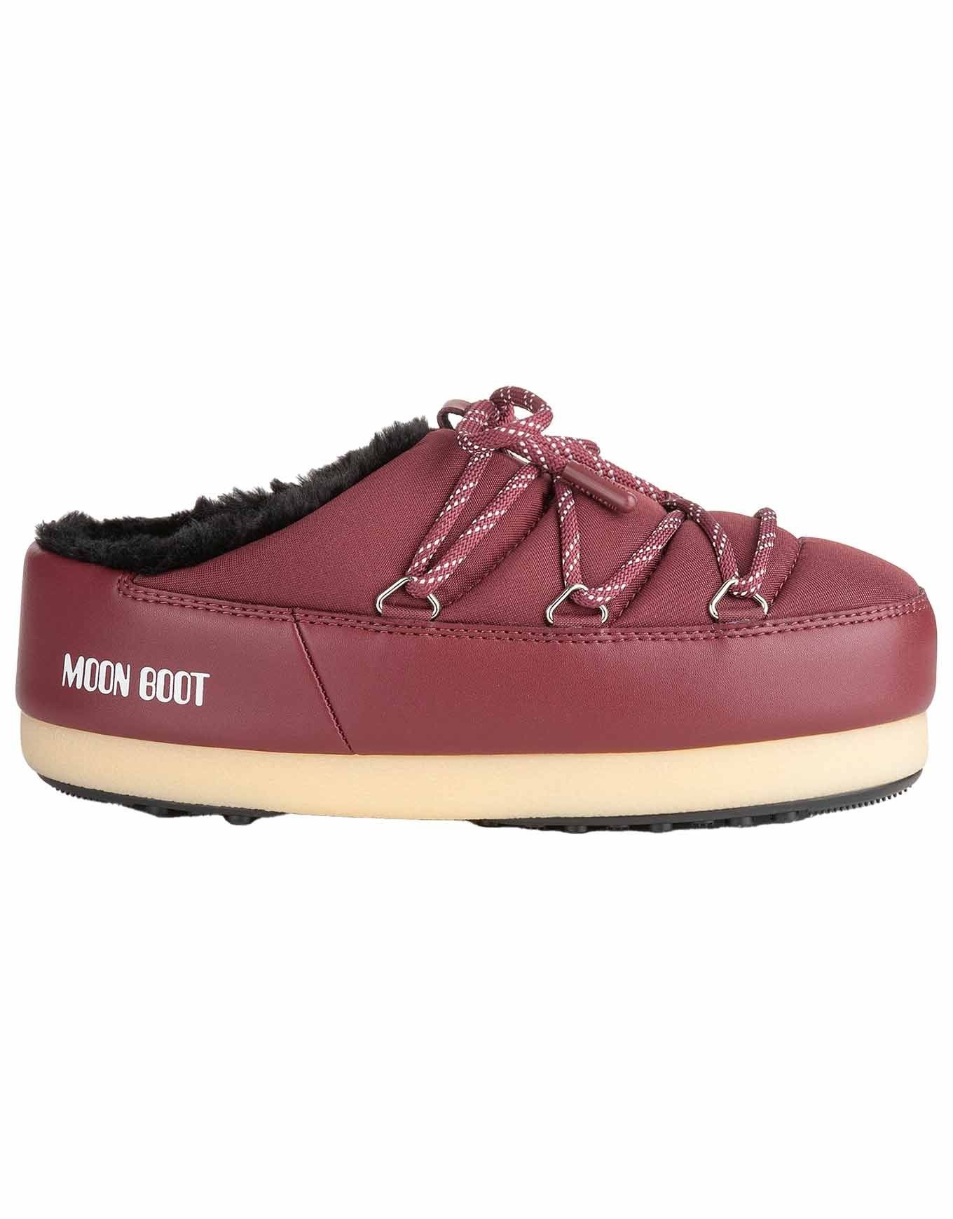 Moon Boot Evx Mule Nylon Burgundy