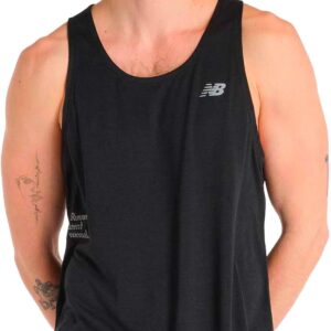 Athletics Graphic Singlet Black