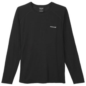 Men's Merino Long Sleeve T-shirt Black