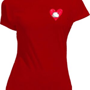Cœur de Pierre SS Tee W Dark Red