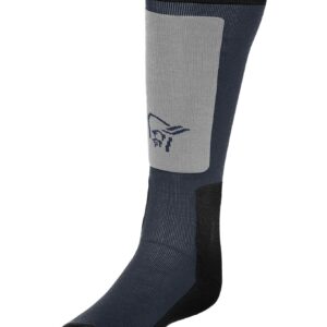 Lofoten Mid MerinoUll Long Socks Cool Black