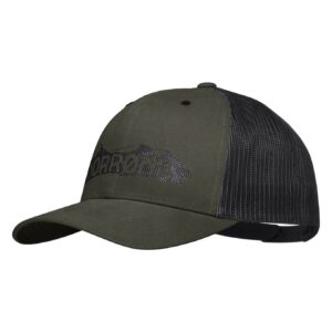 /29 Snap Back Trucker Mesh Cap Olive Night/Caviar Black